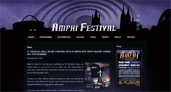 Desktop Screenshot of amphi-festival.de